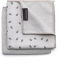 Ręcznik z mikrofibry do naczyń (zestaw 2 sztuk) - Light Grey