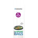 brabantia PerfectFit Bin Liners (biodegradable) - 10-12L (C) - 10 Pieces per roll