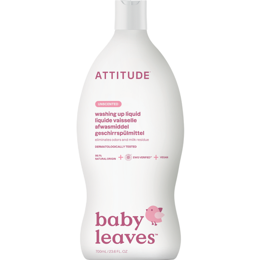 Attitude Baby Unscented Washing Up Liquid - 700 ml
