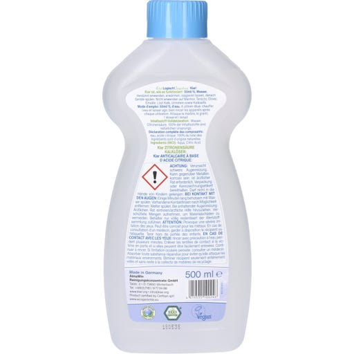 Klar Citric Acid Descaling Agent, 500 ml Ecosplendo Online Shop