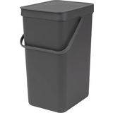 brabantia Sort & Go Afvalemmer, 16 L