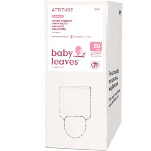 ATTITUDE Baby Waschmittel Flüssig Parfümfrei - 2 l