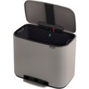 Bo Pedal Bin 36 Litres with Plastic Insert - Mineral Concrete Grey