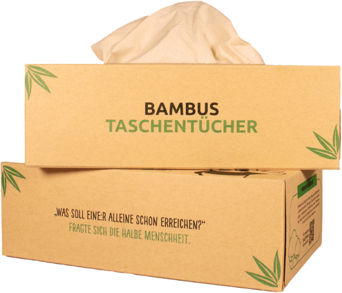 pandoo Mouchoirs en Bambou