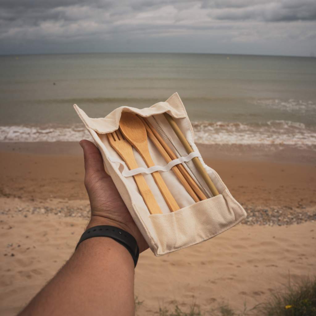 pandoo Ensemble Couverts de Voyage - 1 kit