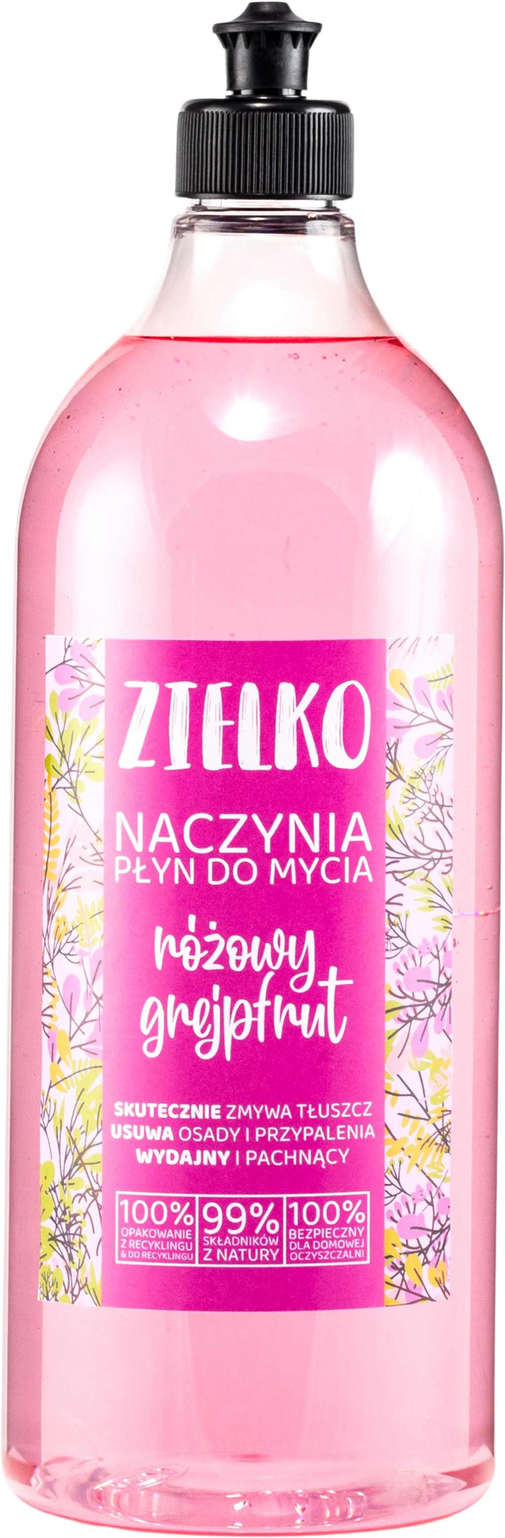 Tekočina za pomivanje posode - roza grenivka