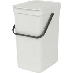 brabantia Pattumiera - Sort & Go, 16 L - Light Grey