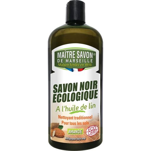 MAÎTRE SAVON DE MARSEILLE Sapone Nero Liquido - mandorla