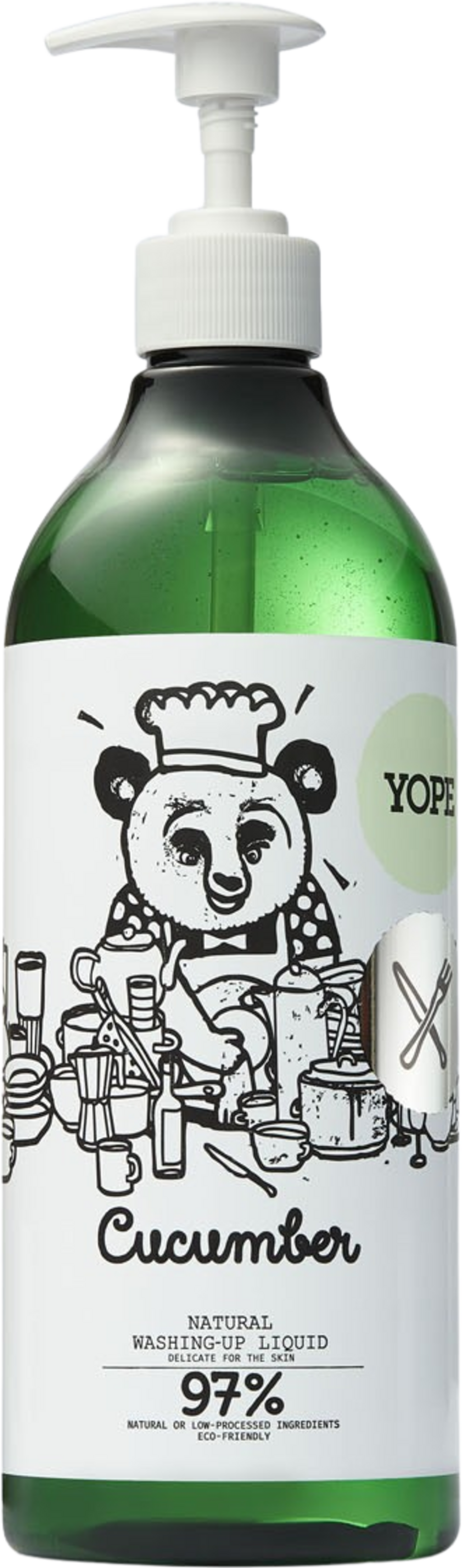 YOPE Płyn do mycia naczyń Ogórek - 750 ml