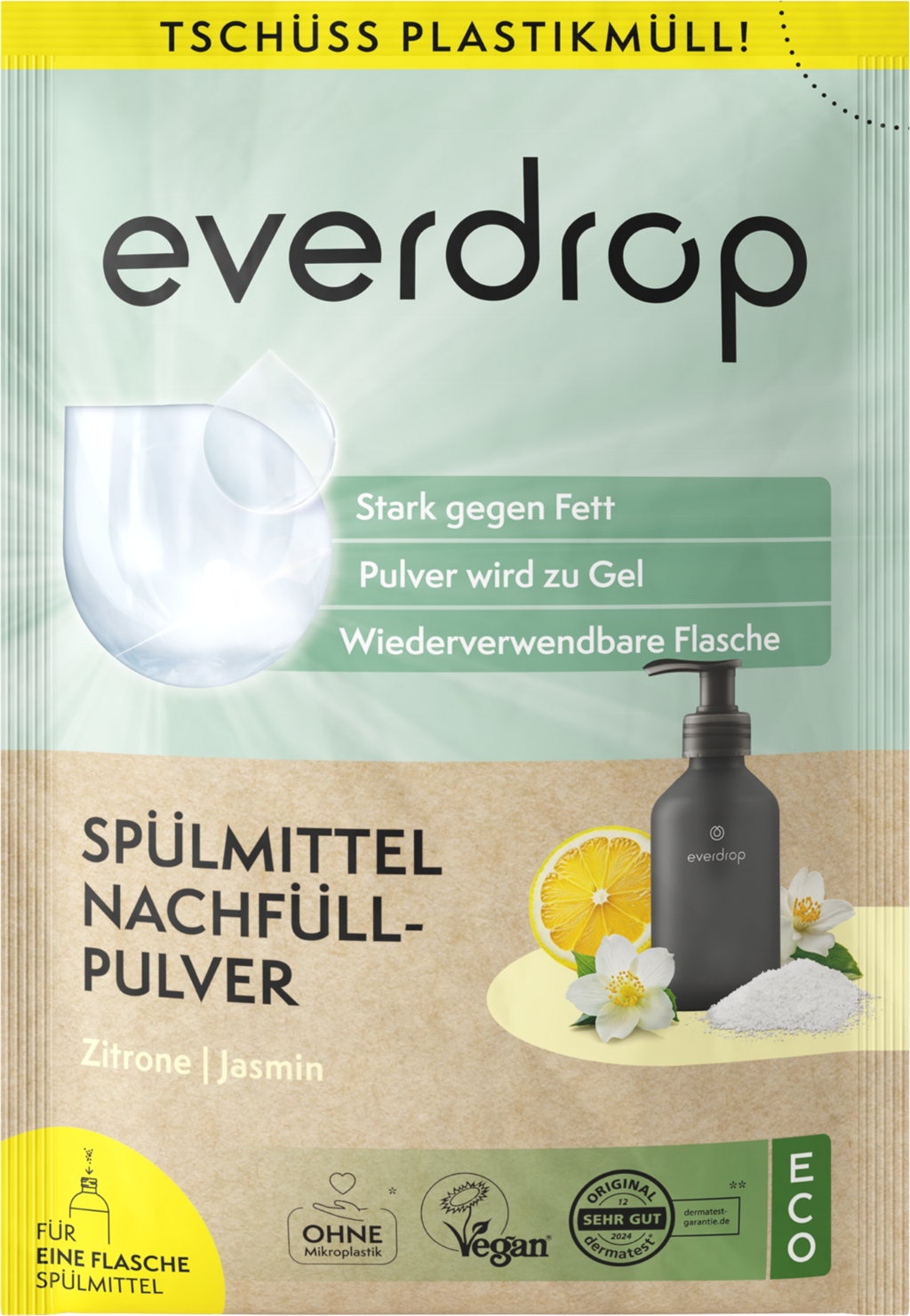 everdrop Spülmittel Pulver Sachet