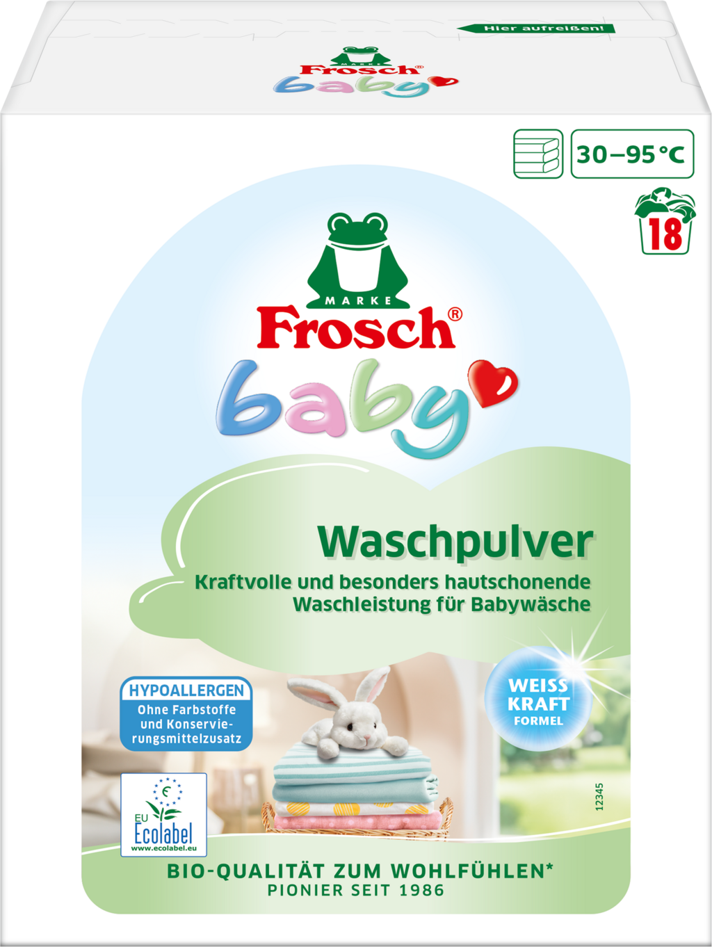 Frosch Lessive en Poudre Bébé