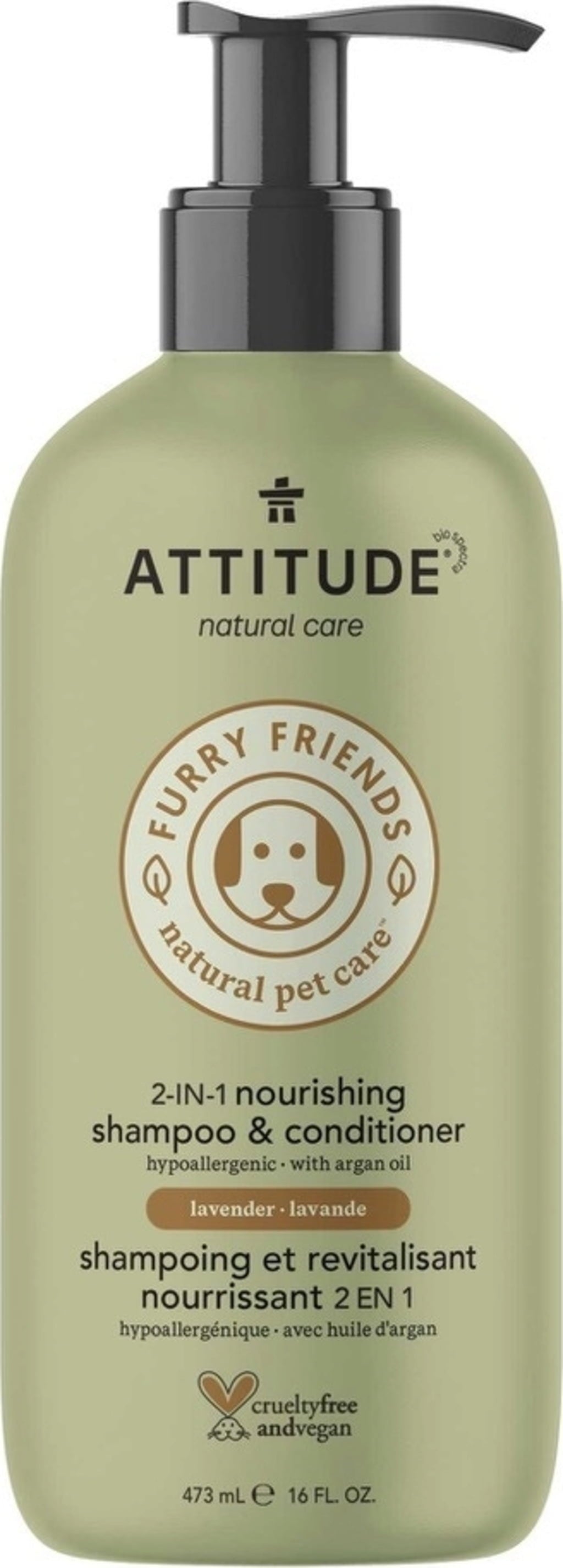 Furry Friends 2-in-1 Shampoo & Conditioner Lavendel