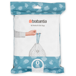 PerfectFit Müllbeutel für Bo Touch Bin - Spenderverpackung - 30L (O) - 40 Stück