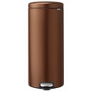 Newicon 30 L Pedal Bin with a Plastic Liner - Warm Bronze