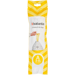 brabantia Worki na śmieci PerfectFit - w rolce - 3L (A) - 20 sztuk