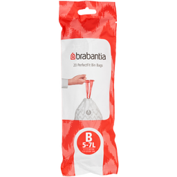 brabantia Worki na śmieci PerfectFit - w rolce - 5L (B) - 20 sztuk