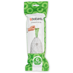 brabantia Sacchetti in Rotolo - PerfectFit - 23-30 L (G) - 20 pezzi