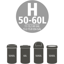 brabantia PerfectFit Garbage Bags - In A Roll - 50-60L (H) - 10 Pieces