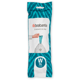 Worki na śmieci PerfectFit do Bo Touch Bin - opakowanie w rolce - 5L (W) - 20 szt.