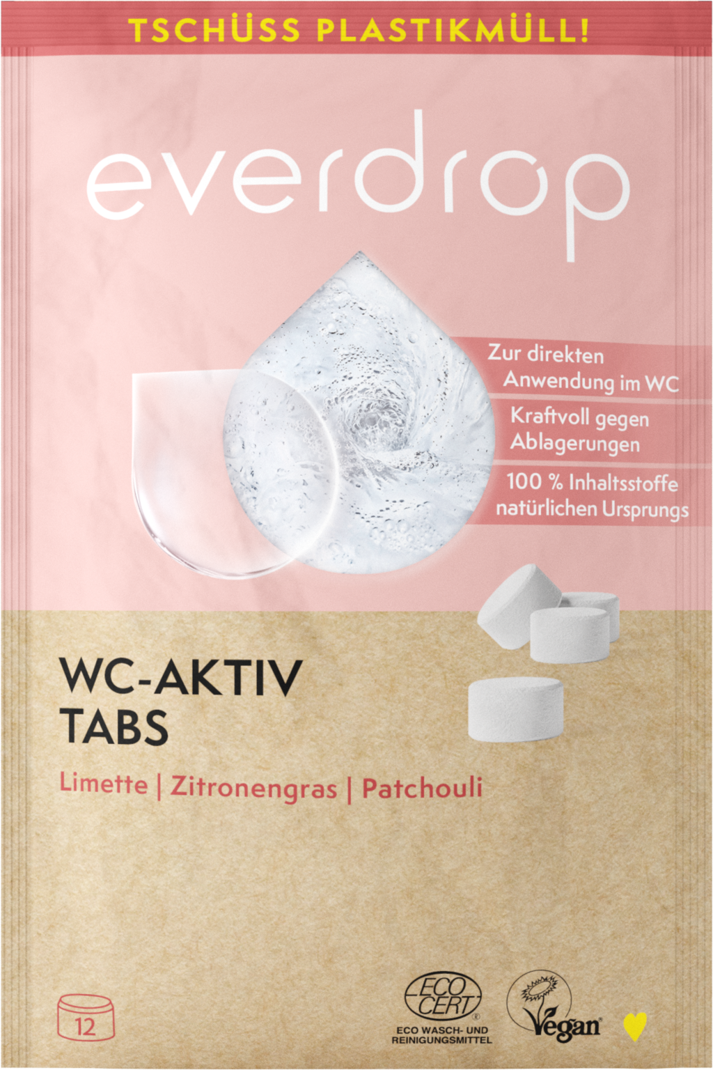 everdrop Detergente per WC - Pastiglie