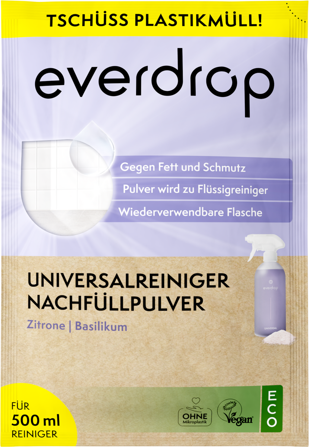 everdrop Universalreiniger Power-Pulver Sachet