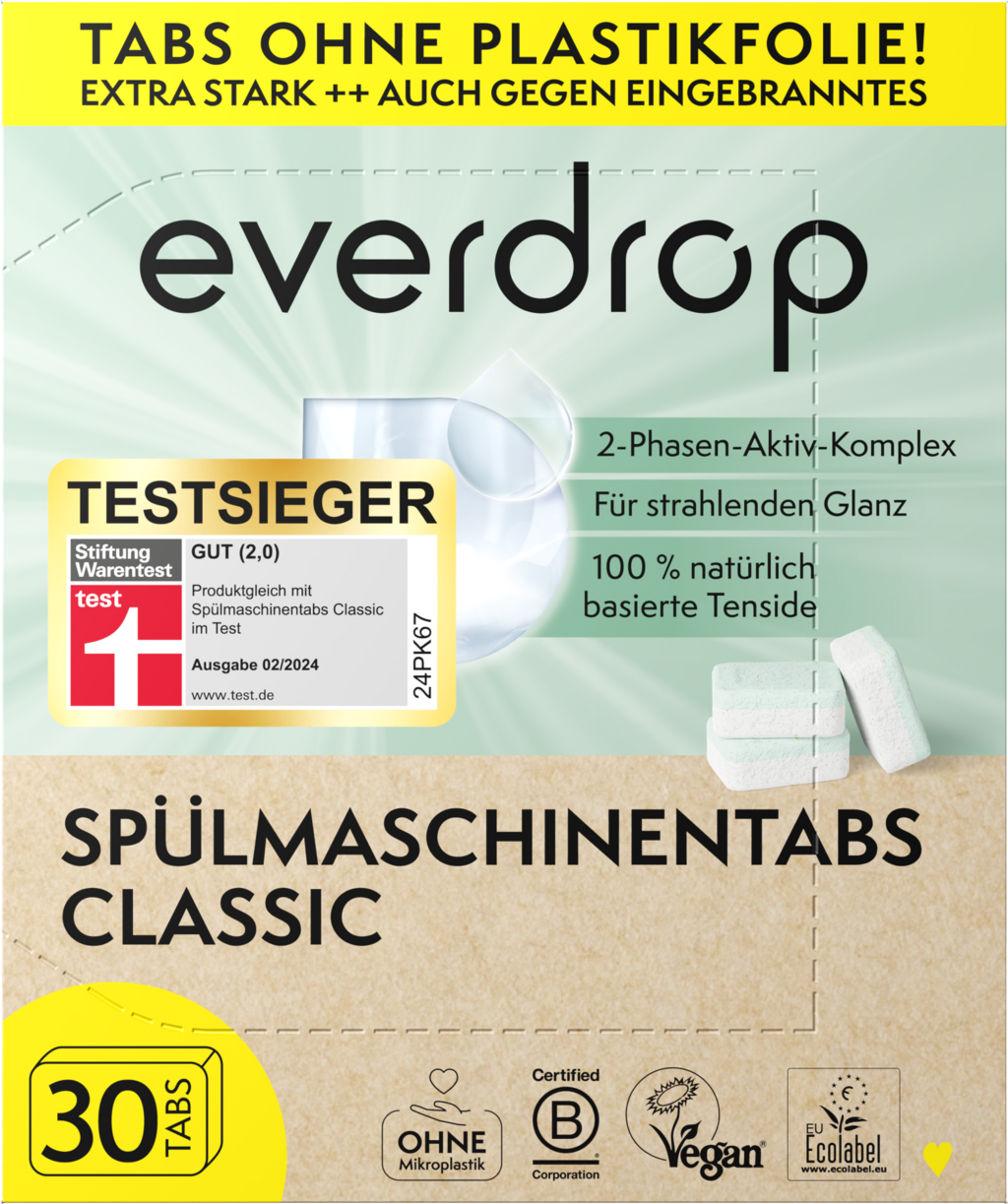 everdrop Geschirrspültabs Classic