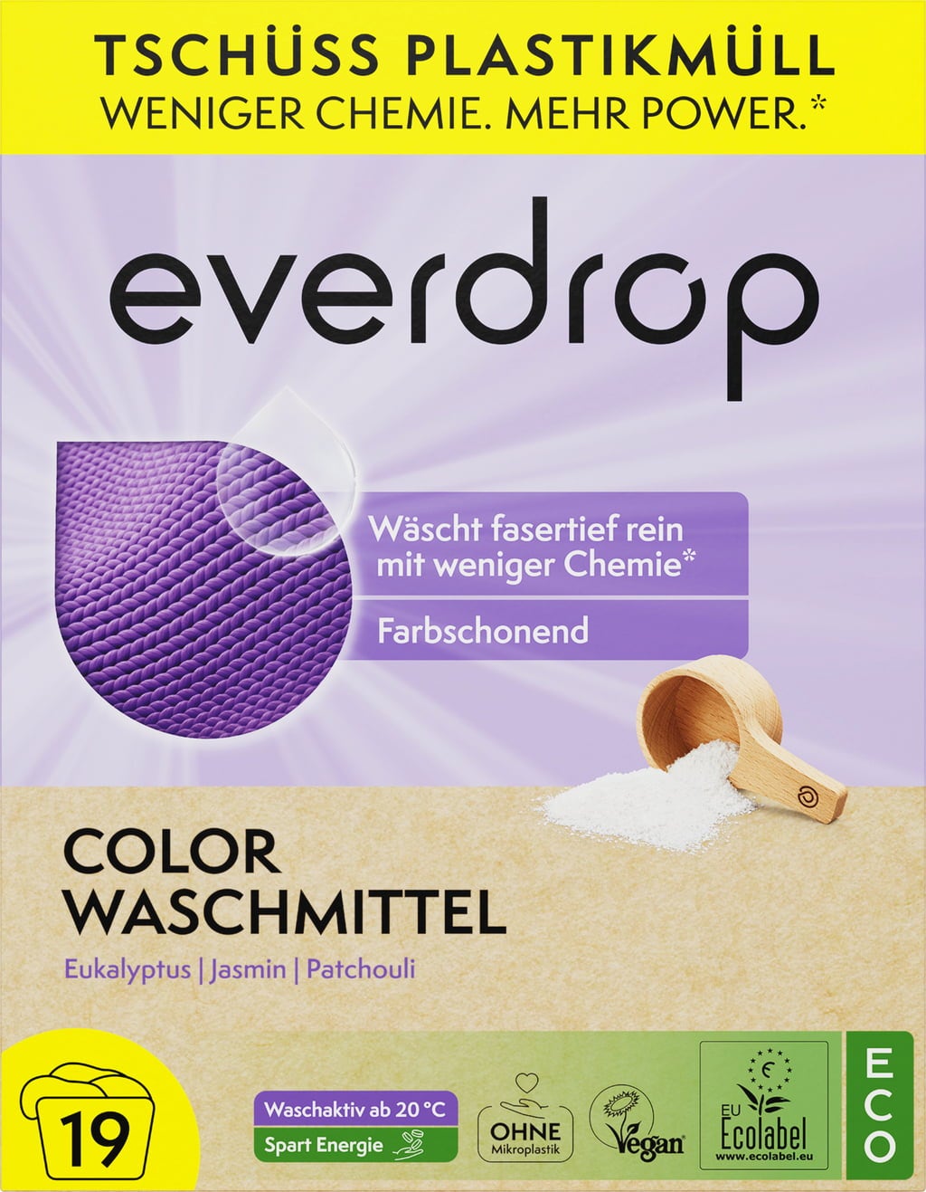 everdrop Lessive Couleurs 
