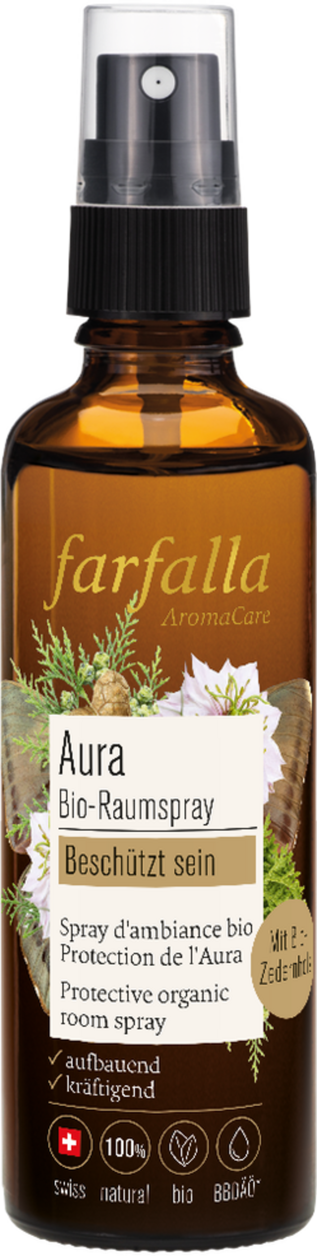 farfalla Spray Ambiant Bio Protection de l'Aura - 75 ml
