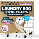 Ricarica per Laundry Egg 4 in 1 Capi Bianchi e Chiari - 50 Lavaggi - Spring Blossom