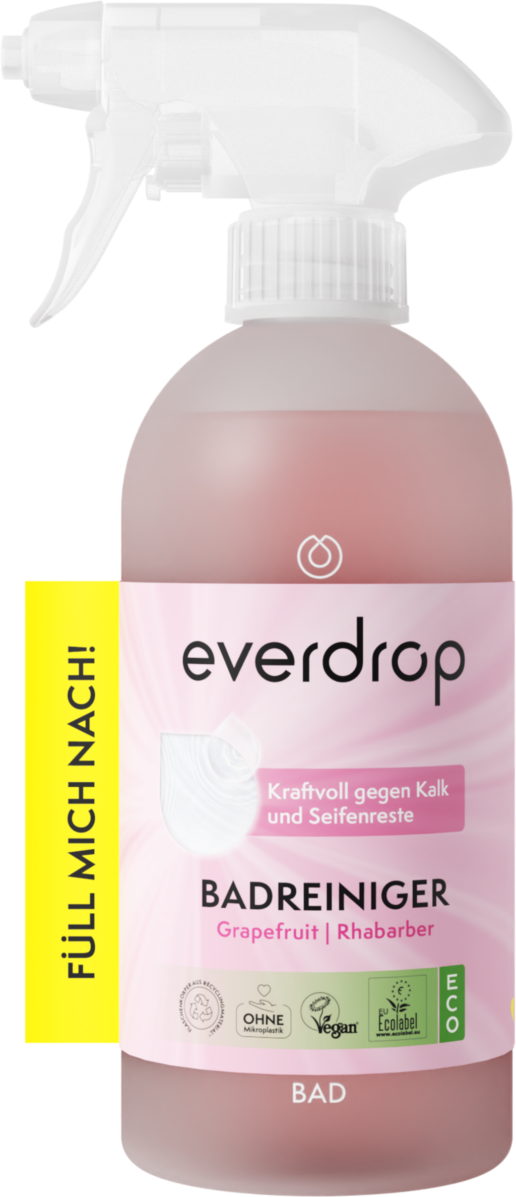 Prefilled Badreiniger, 500 ml