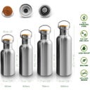 Bambaw Thermosflasche aus Edelstahl 750 ml - Polar White