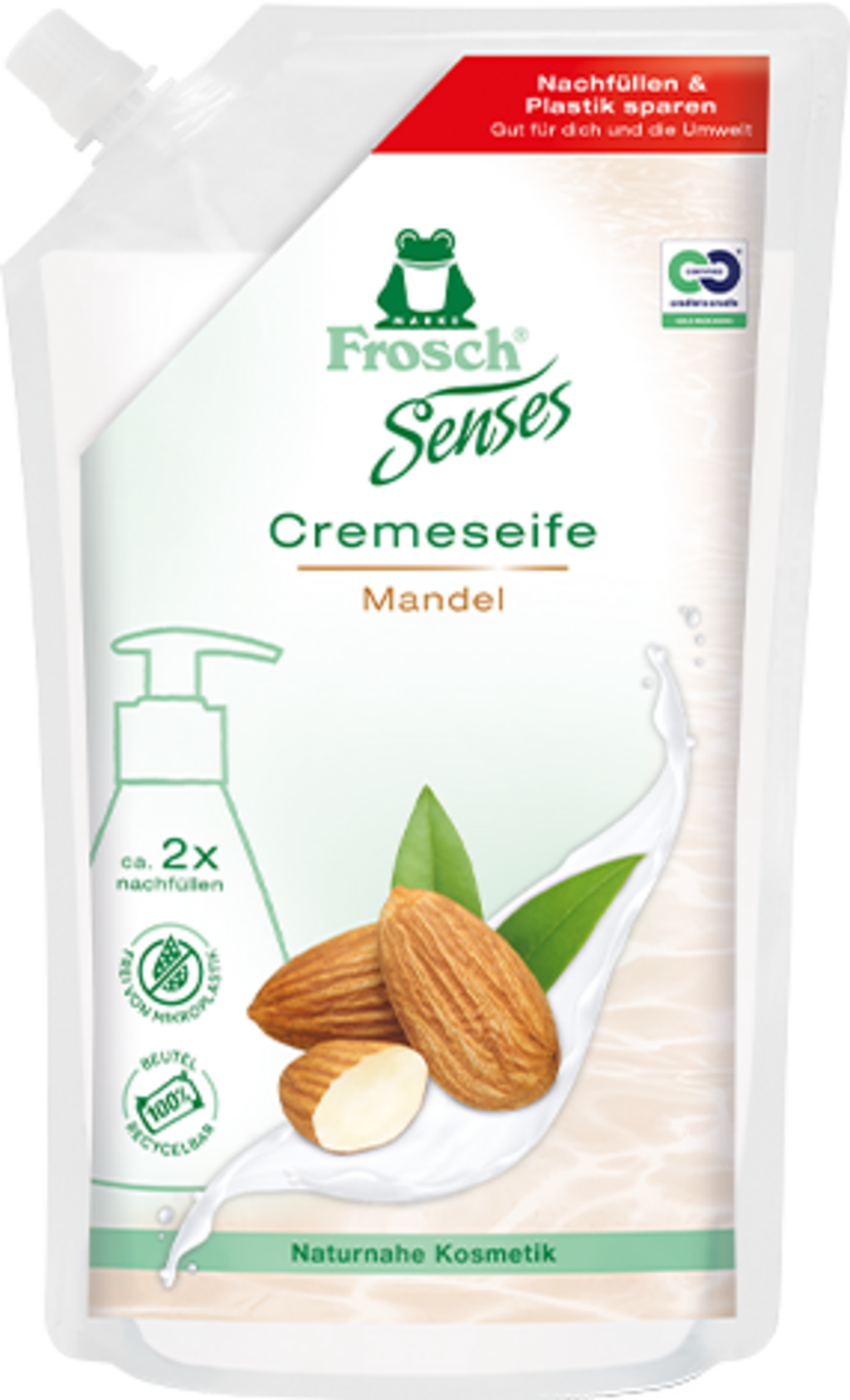 Liquid Hand Soap Refill Bag , Almond milk (500 ml)