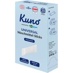 Kuno Waschmittel Sticks Universal - 140 g