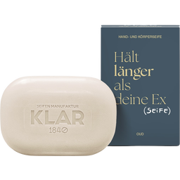 Seifen Manufaktur KLAR 1840 Sapone all'oud - 135 g