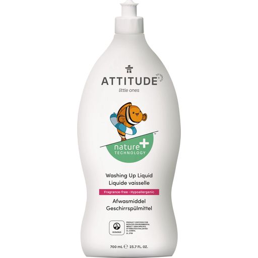 ATTITUDE Baby sredstvo za pomivanje - brez vonja - 700 ml