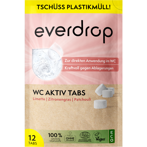 everdrop WC-Aktiv Tabs - 12 pièces
