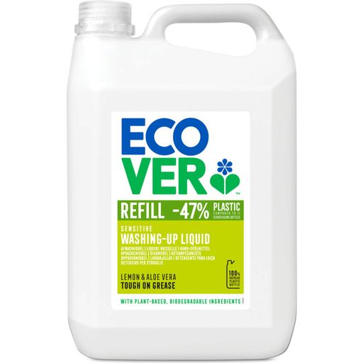 Ecover Lemon & Aloe Vera Dishwashing Liquid - 5 l