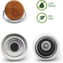 Bambaw Bouteille Isotherme en Inox 1000 ml - Natural Steel