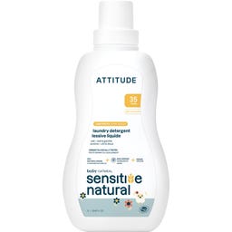 ATTITUDE Lessive Liquide Bébé pour Peau Sensible - 1 L