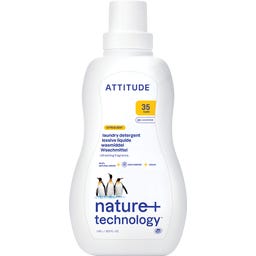 ATTITUDE Lessive Liquide au Zeste d'Agrumes - 1,05 L