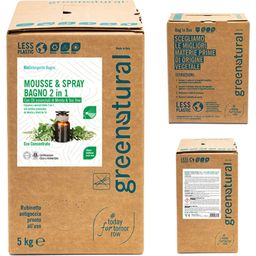 Greenatural 2-in-1 Bathroom Mousse & Spray - 5 kgs