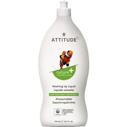 Attitude Green Apple & Basil Washing Up Liquid - 700 ml