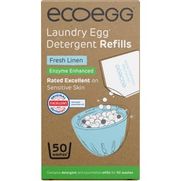 Wäsche-Ei Nachfüllpackung 50 Wäschen Enzyme Enhanced - Fresh Linen