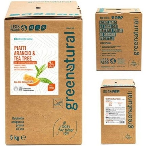 greenatural Piatti Arancio e Tea Tree - 5 kg