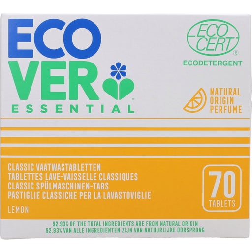 Essential - Tab per Lavastoviglie al Limone - 70 pezzi