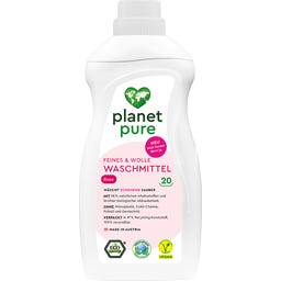 planet pure Feines & Wolle Waschmittel Rose - 1 l