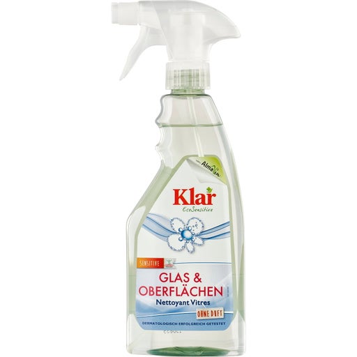 Klar Glas & Oberflächen Reiniger - 500 ml