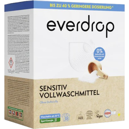 everdrop Detersivo per Bucato Sensitive - 1.520 g