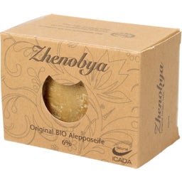 Zhenobya Sapone di Aleppo Bio con 6% Alloro - 200 g