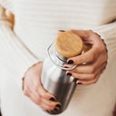 Bambaw Thermos in Acciaio Inossidabile, 1000 ml - Natural Steel